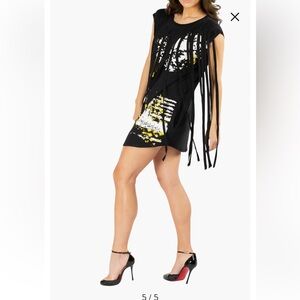 NWT Unity Fringe Detail Minidress
Dai Moda